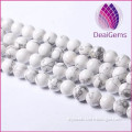 fashion white turquoise round beads